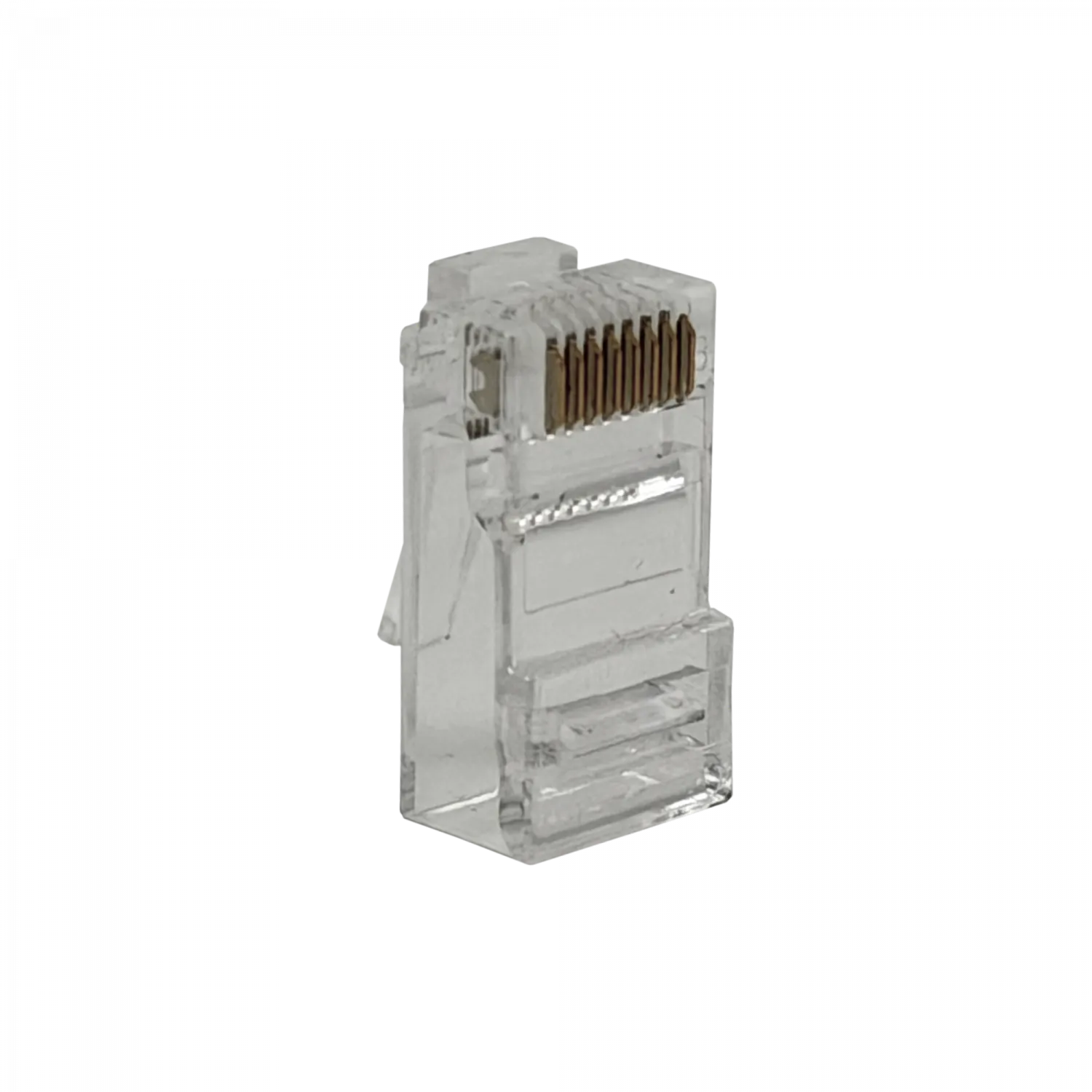 Conector RJ45 Cat6 UTP Multifilar 100-unidades para Instalaciones Extensas 4