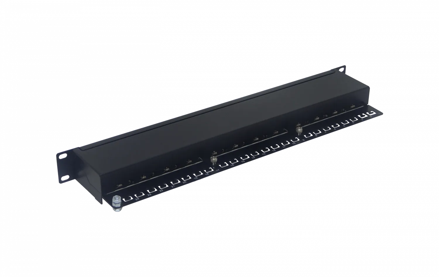 Patch Panel  1U 24 Puerto RJ45 Cat6 FTP SFTP Blindado Certificacion UL 2