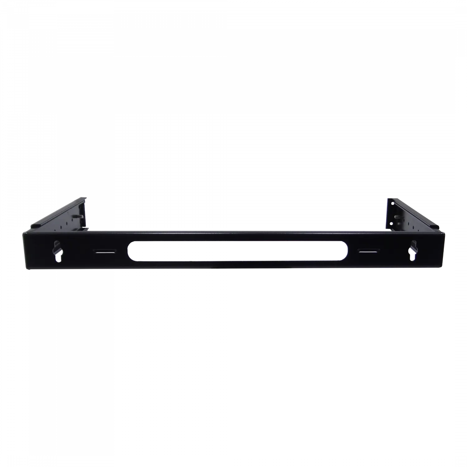 Bracket Mural Abierto 1U Ajustable con Bisagra para Rack 3