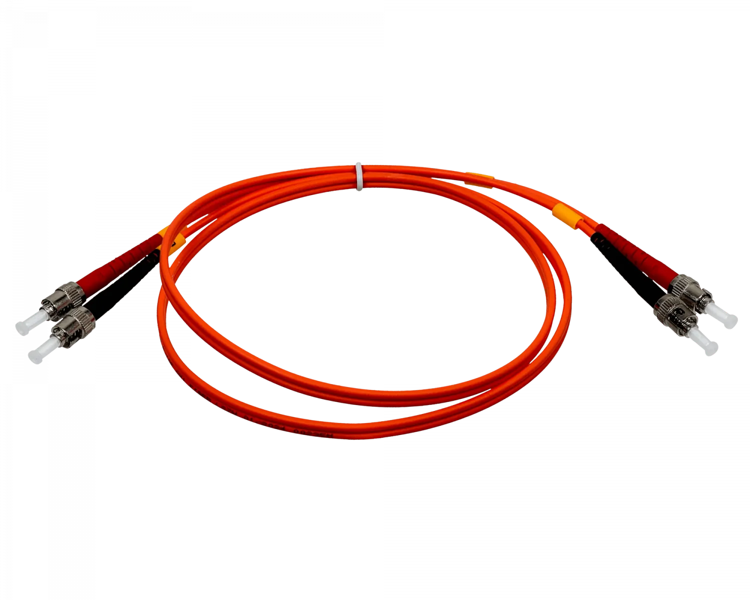 Jumper Fibra  1mt ST-ST OM1 Multimodo MM Duplex  62.5/125um LSZH 2