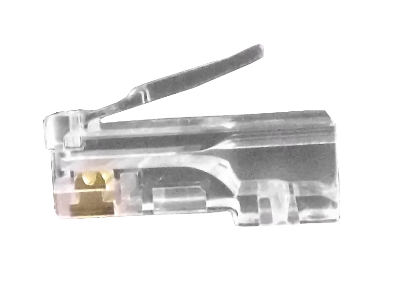Conector RJ45 para Unifilar Cat5e UTP – Paquete de 100 Unidades 3