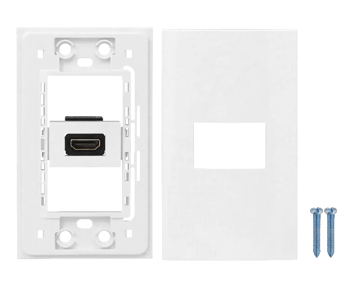 Faceplate HDMI-HH Hembra-Hembra sin-cable 70x114mm 3