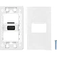 Faceplate HDMI-HH Hembra-Hembra sin-cable 70x114mm - Miniatura 3