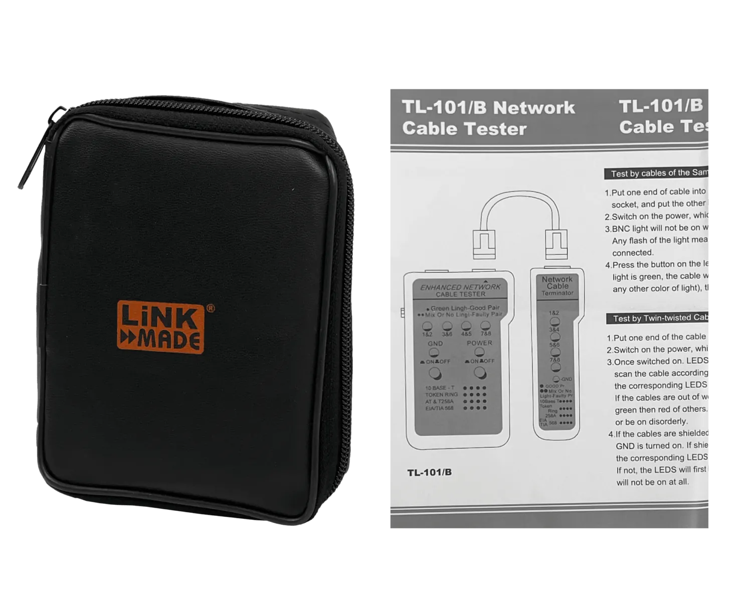 Tester de Red Taiwan RJ45 S/BAT9V 6