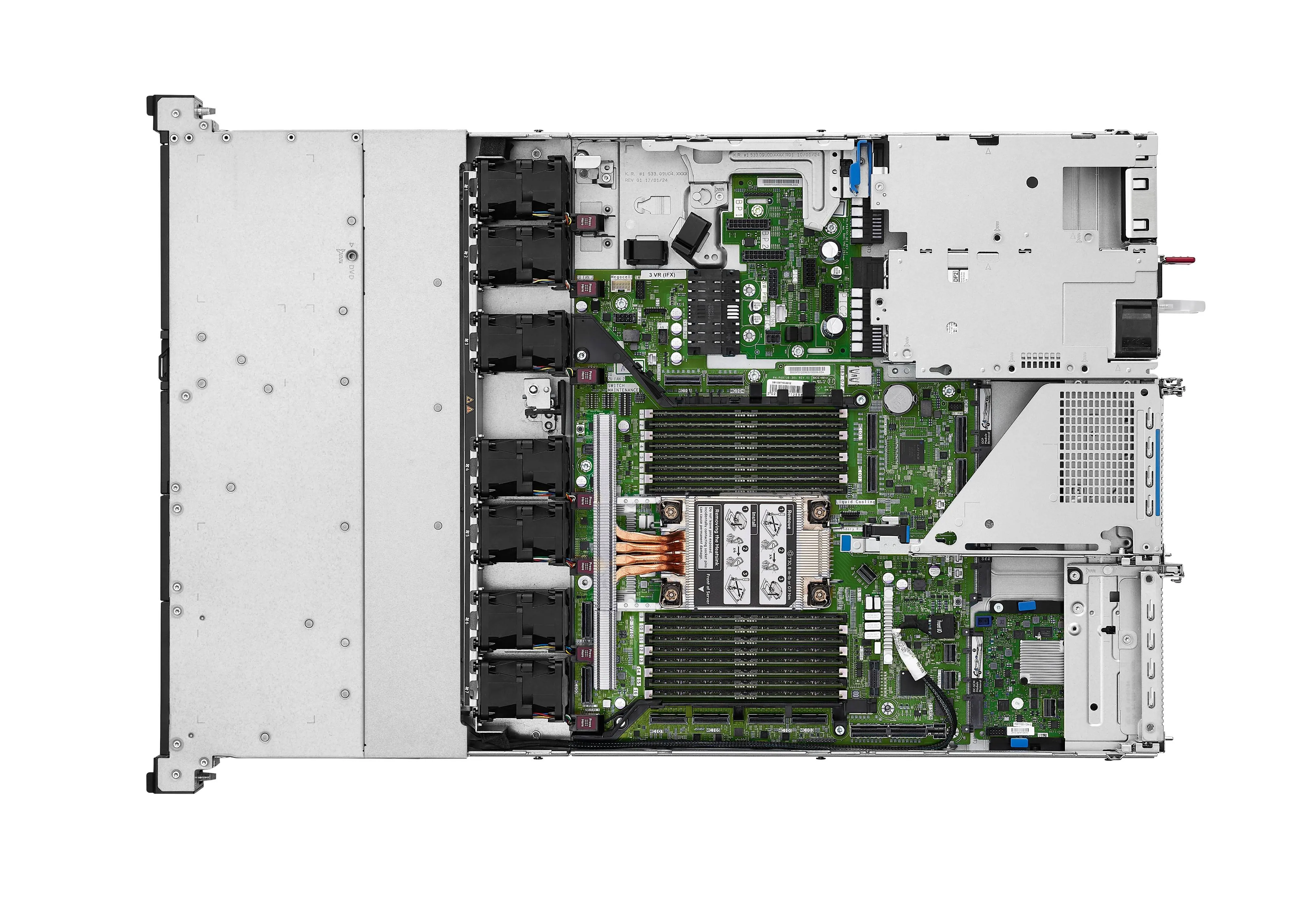 Servidor HPE ProLiant DL320 Gen12 Xeon 6505P 12C 1U SSD Alto Rendimiento Compacto 3