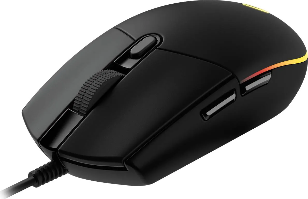 Mouse Gamer Logitech G203 RGB LIGHTSYNC, 6 botones programables, 8.000 DPI, Black 2