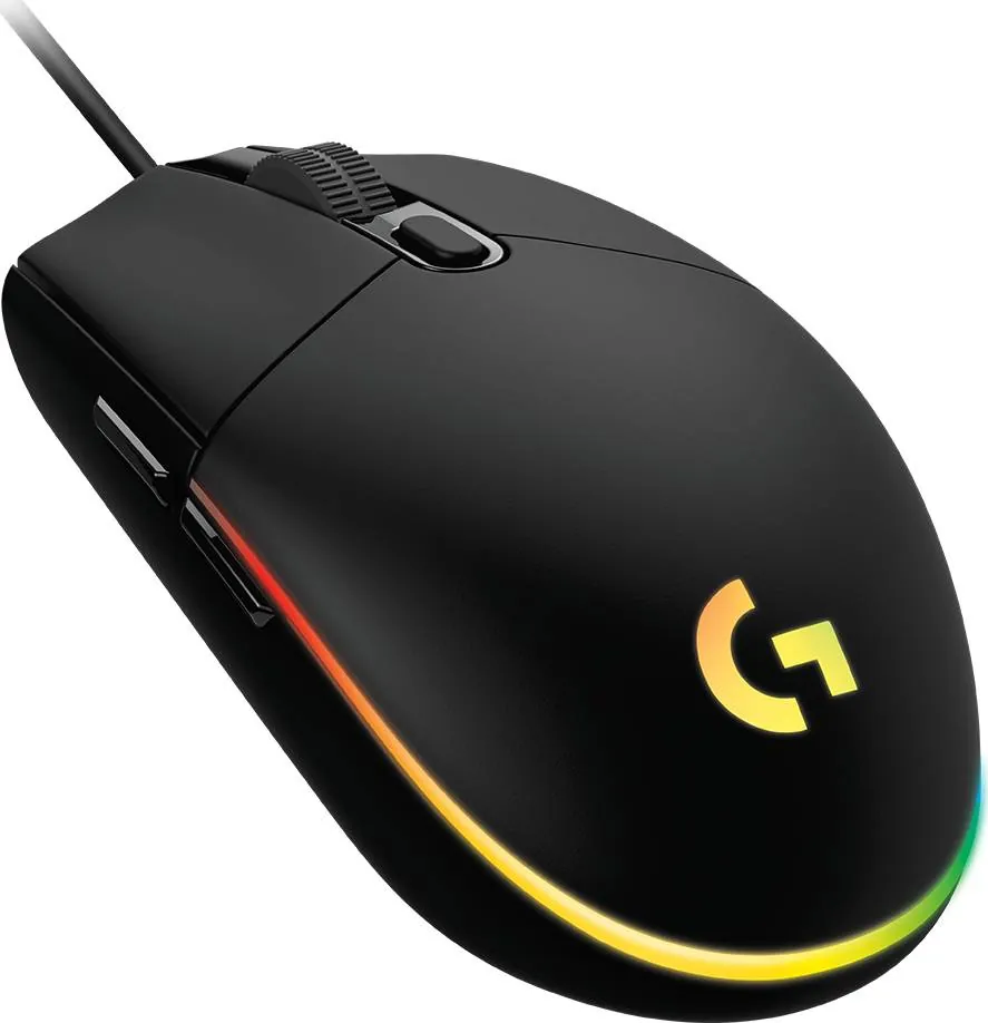 Mouse Gamer Logitech G203 RGB LIGHTSYNC, 6 botones programables, 8.000 DPI, Black 4