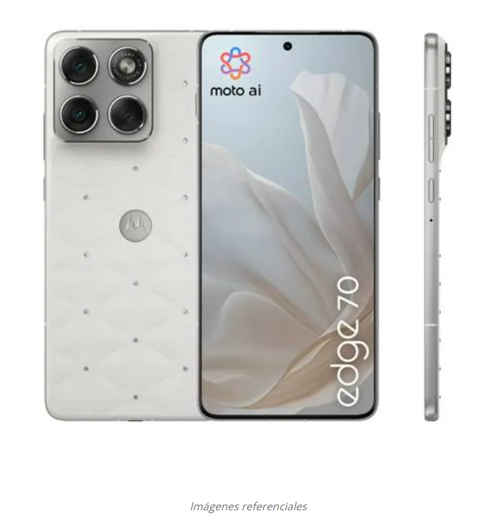 Smartphone Motorola Edge 70 5G 12GB 512GB AMOLED 120Hz Premium IA Resistente 2