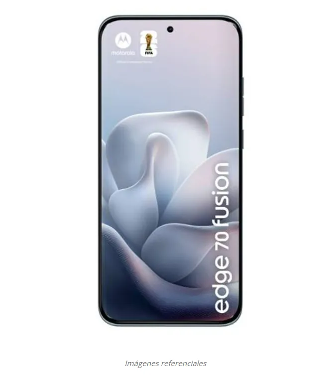 Smartphone Motorola Edge 70 Fusion 8GB 256GB AMOLED 144Hz 5G Batería Extendida 4