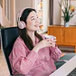 Audífonos Logitech Zone Wireless Bluetooth Rose con Diseño Elegante para Oficina y Trabajo Híbrido - Miniatura 14