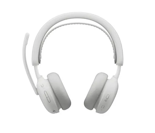 Audífonos Logitech Zone Wireless Bluetooth Off-White con Diseño Premium para Oficina y Videollamadas 4