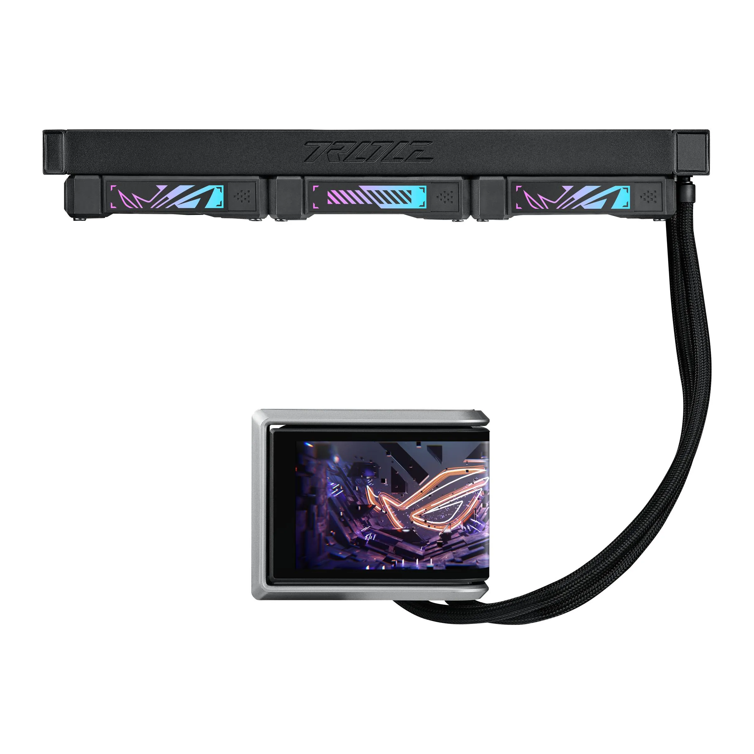 Refrigeración Líquida ASUS ROG RYUO IV 360 ARGB con Pantalla AMOLED para Intel y AMD 10