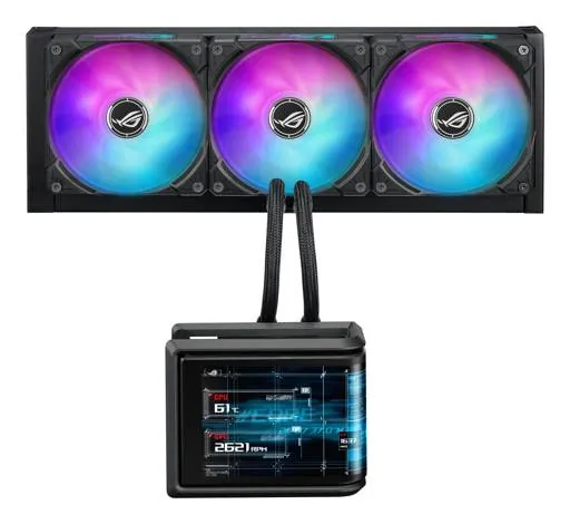Refrigeración Líquida ASUS ROG Ryuo IV SLC 360 ARGB con Pantalla AMOLED para Intel y AMD 6