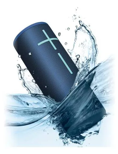 Parlante Bluetooth Ultimate Ears MEGABOOM 4 Portátil 360° Graves Potentes 20Hrs Batería, Azul 7