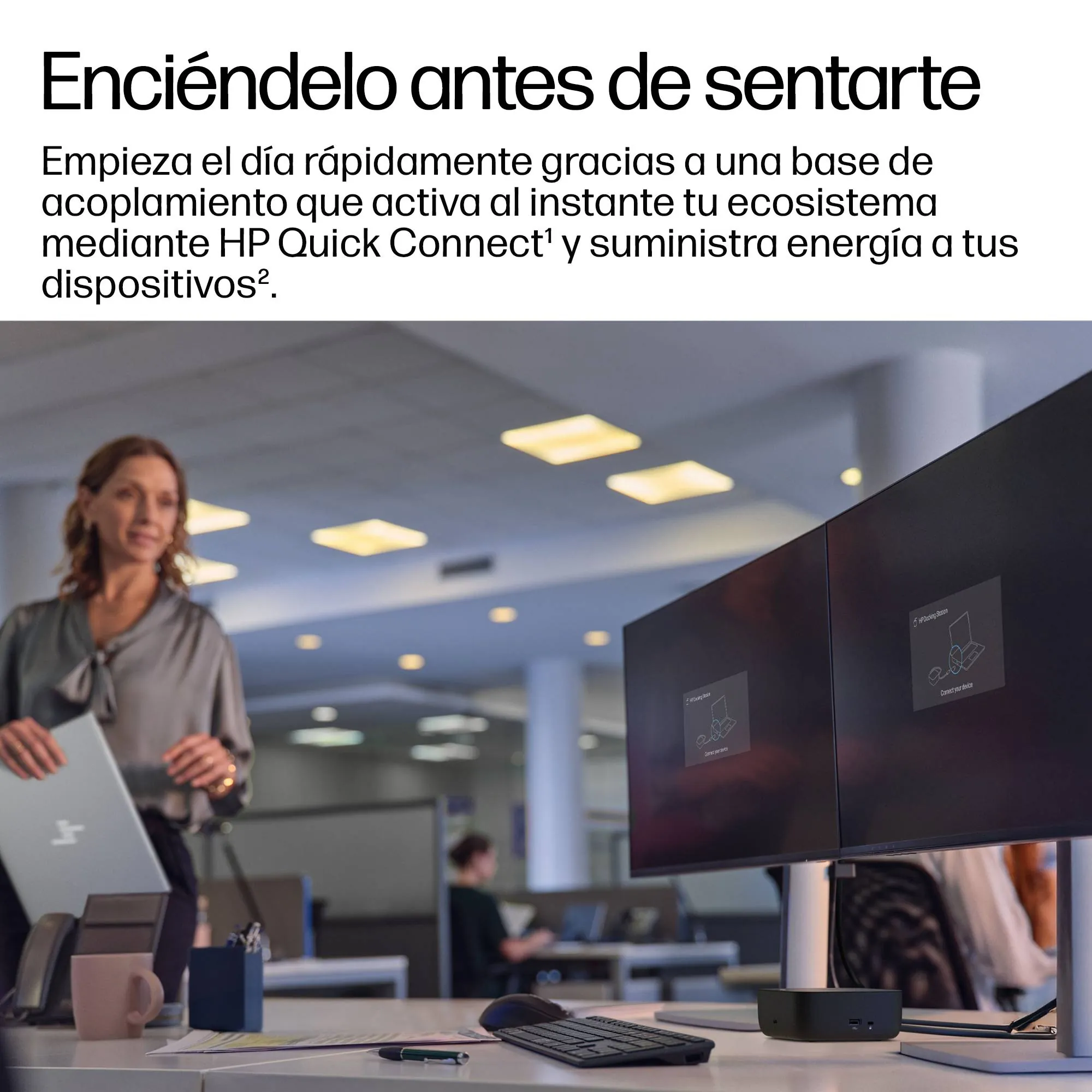 Docking Station HP USB-C G6 100W con Soporte 4K y Conectividad Universal Empresarial 9