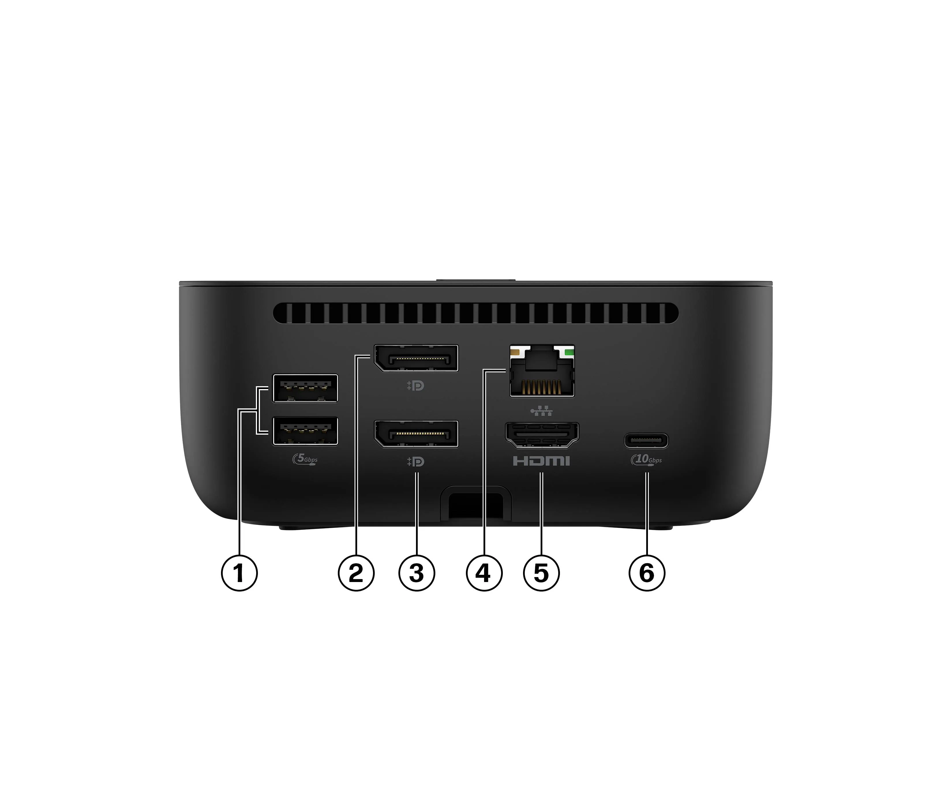Docking Station HP USB-C G6 100W con Soporte 4K y Conectividad Universal Empresarial 14