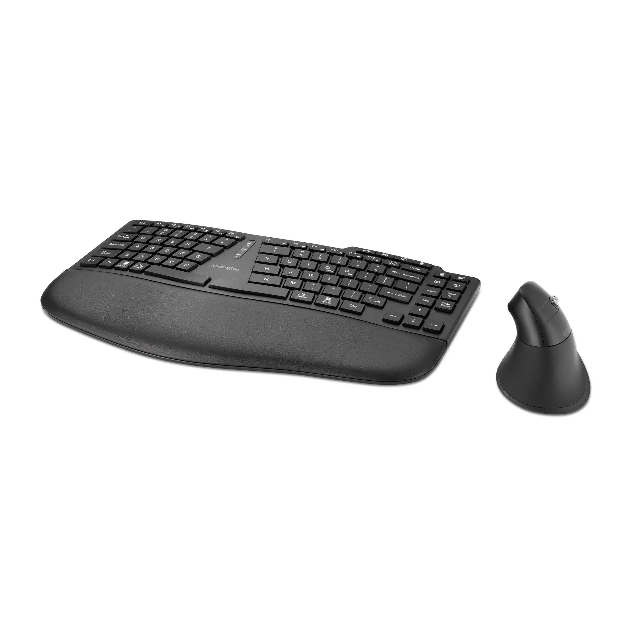 Combo teclado y mouse Kensington Pro Fit Ergo KM675 inalámbrico ergonómico oficina 3