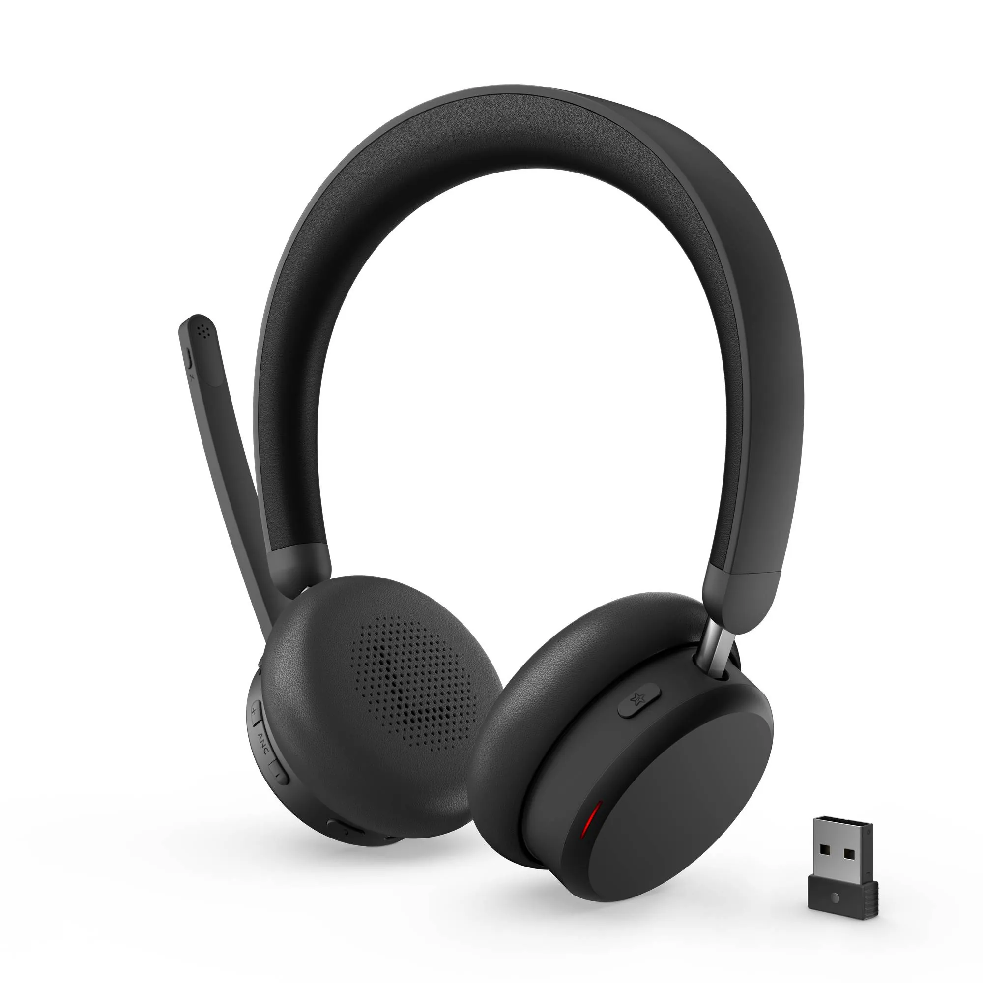 Audífonos Lenovo ANC Headset 6550 Bluetooth USB-C Cancelación Ruido Oficina Teams 4