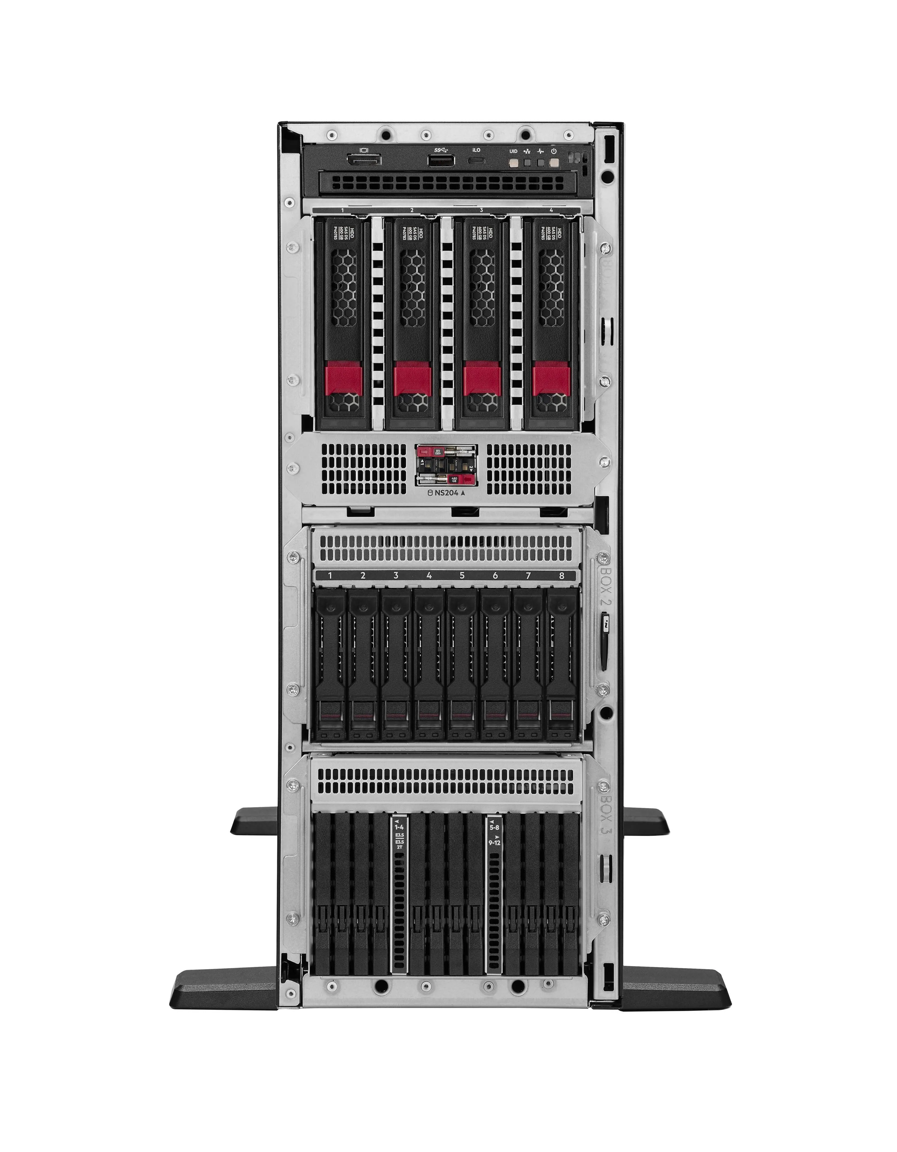 Servidor HPE ProLiant ML350 Gen12 Xeon 6505P 12C Torre Escalable SSD Alto Rendimiento Empresarial 4