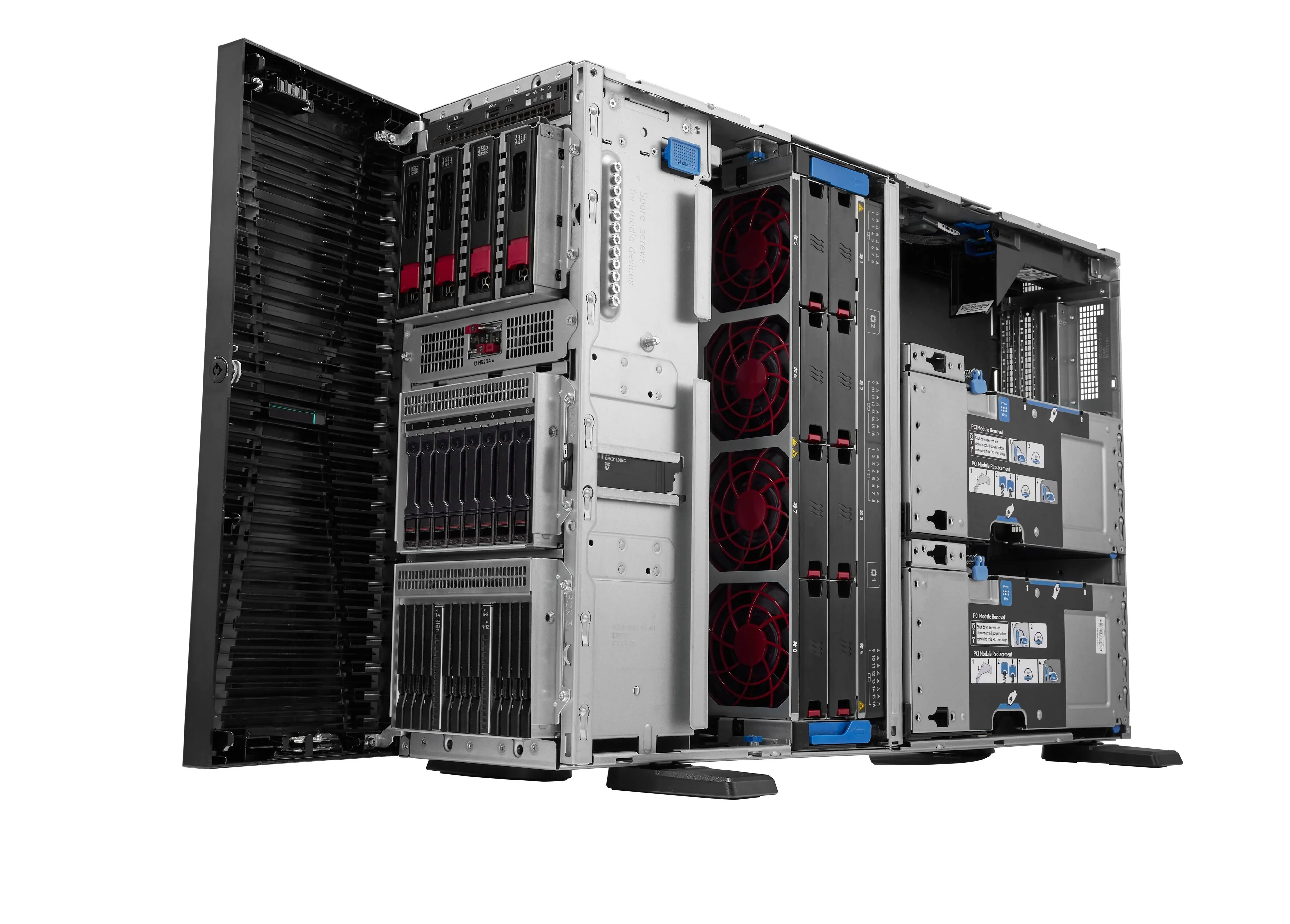 Servidor HPE ProLiant Compute ML350 Gen12 Intel Xeon 6505P 12 Núcleos 32GB DDR5 4TB Torre P89073-DM5 7