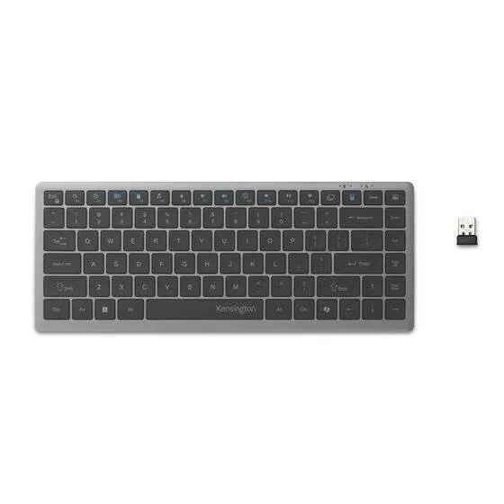 Teclado Inalámbrico Kensington KB435 EQ Compacto Multi-Dispositivo Recargable Bluetooth 2