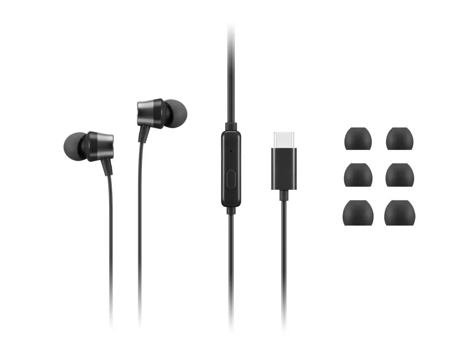 Lenovo - Headphones with microphone - Para Computer / Para Cellular phone / Para Game console / Para 2