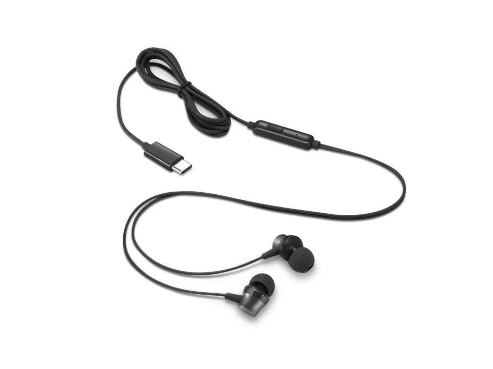 Lenovo - Headphones with microphone - Para Computer / Para Cellular phone / Para Game console / Para 3