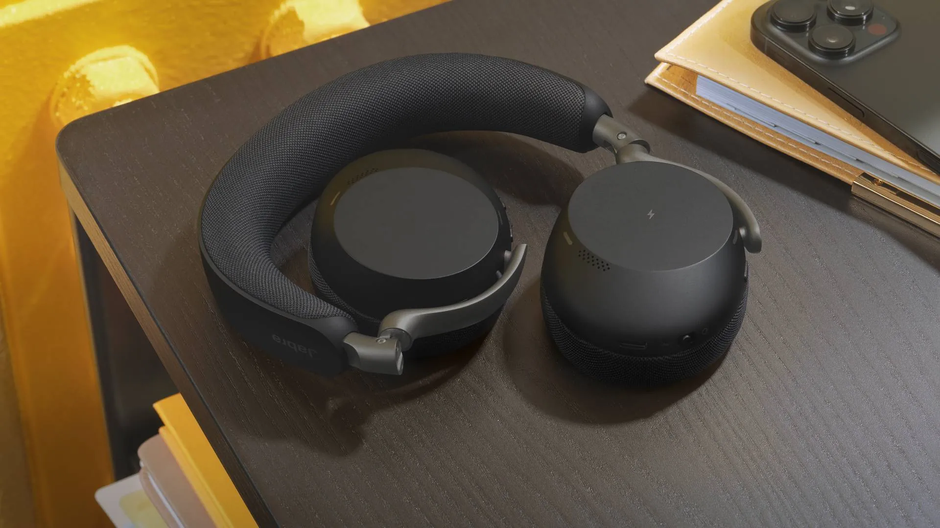 Audífonos Jabra Evolve3 75 Bluetooth USB-C Cancelación Ruido Llamadas Profesionales 3