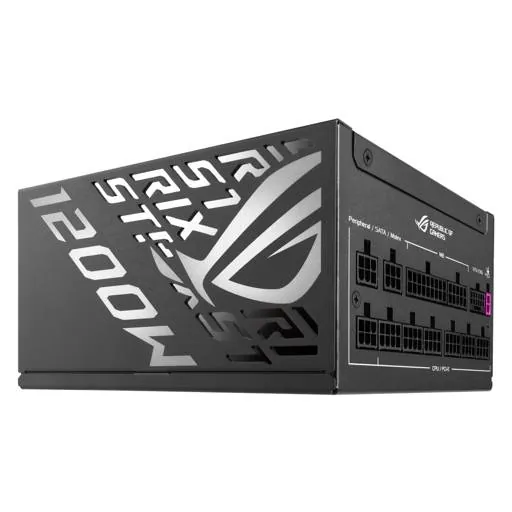 Fuente de Poder ASUS ROG STRIX 1200P Gaming 1200W Certificada 80+ Plus Platinum ATX 3.1 Modular 6