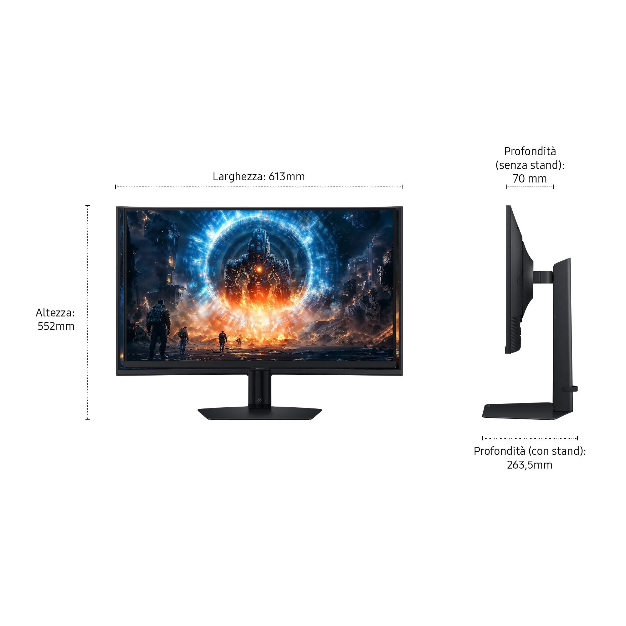 Monitor Gamer Samsung Odyssey G60F 27