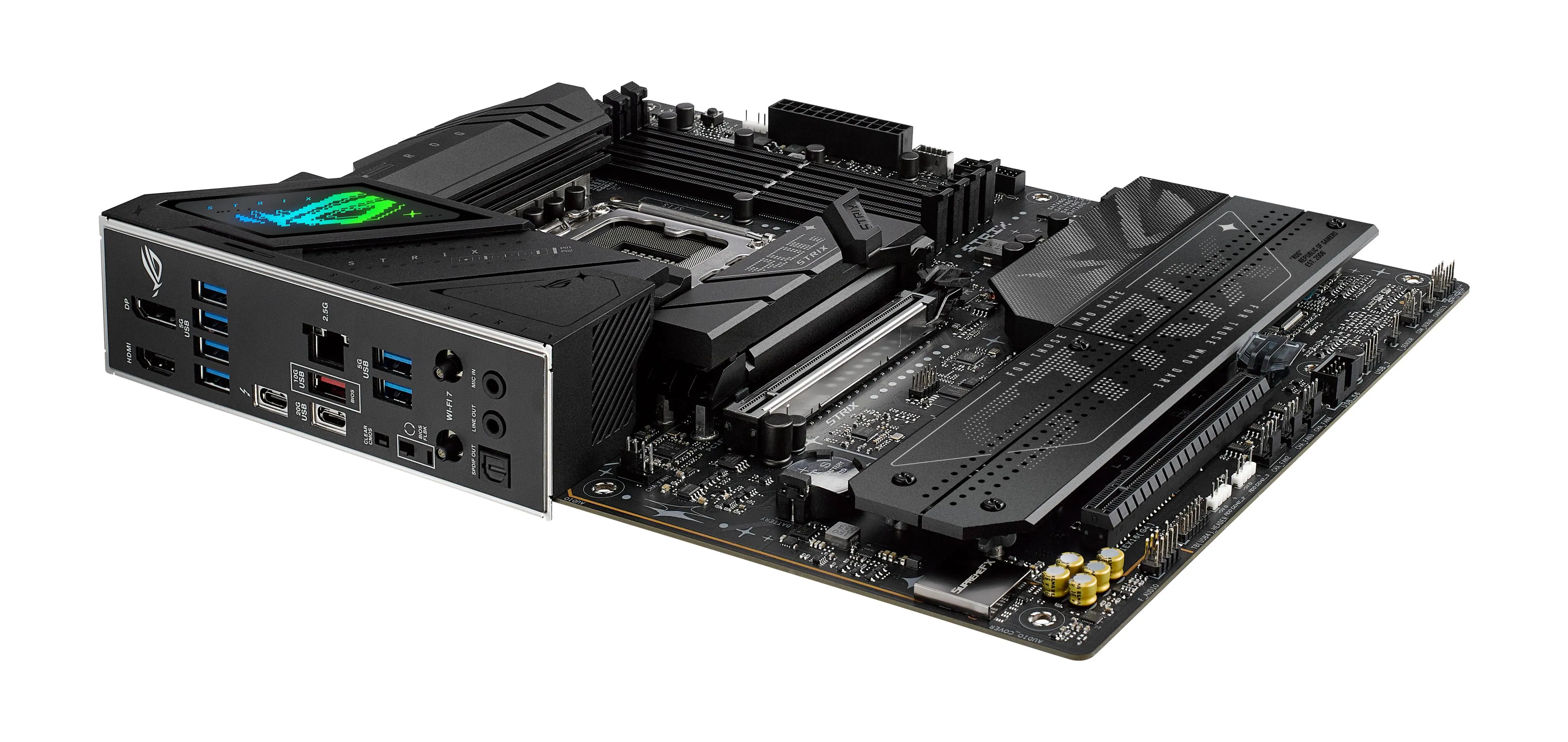 Placa Madre ASUS ROG STRIX B860-F GAMING WIFI Socket Intel LGA1851 4xDDR5 WiFi 7 ATX 11