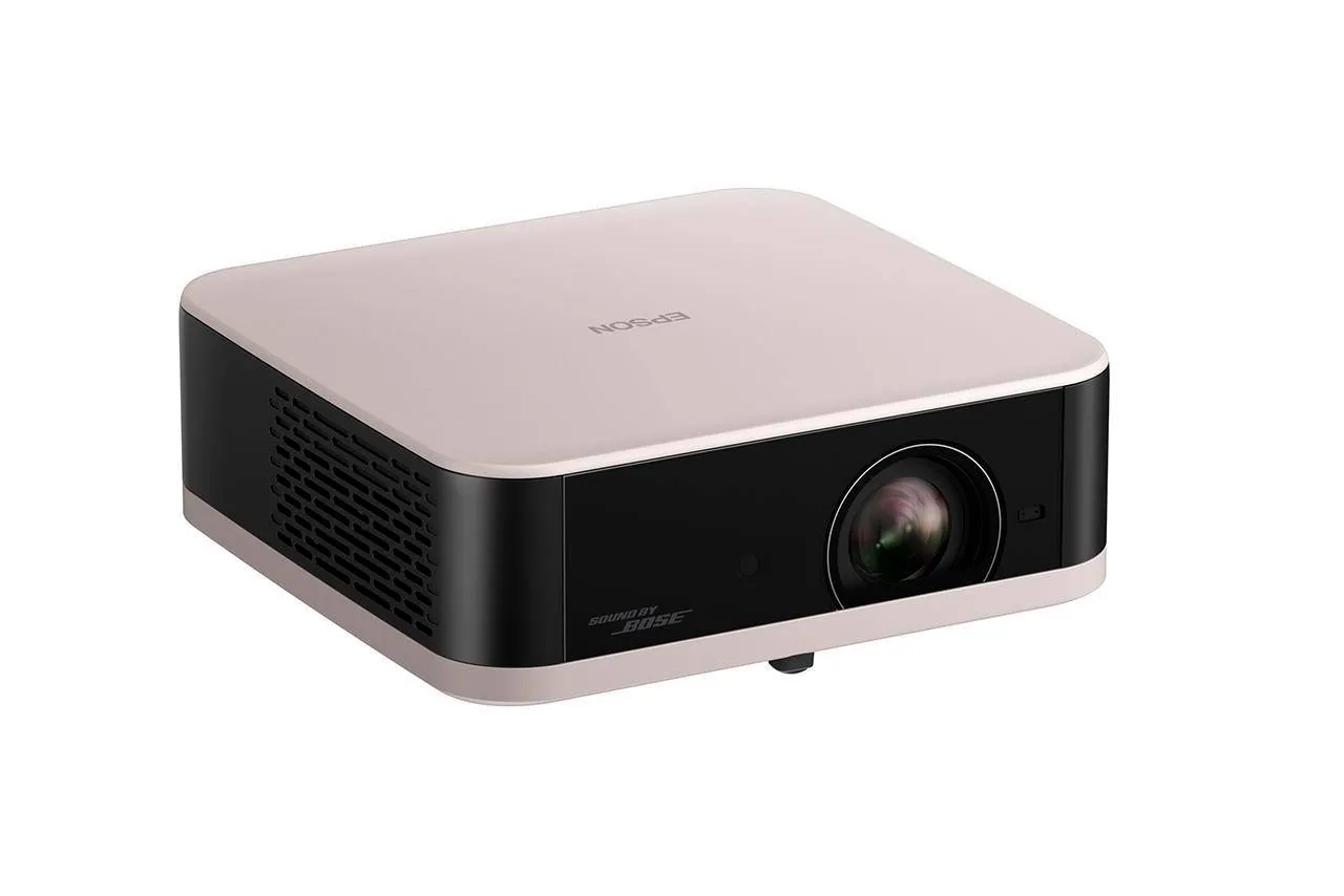 Proyector Epson Lifestudio Pop EF-61 rosa Full HD 3LCD Google TV Bose 3