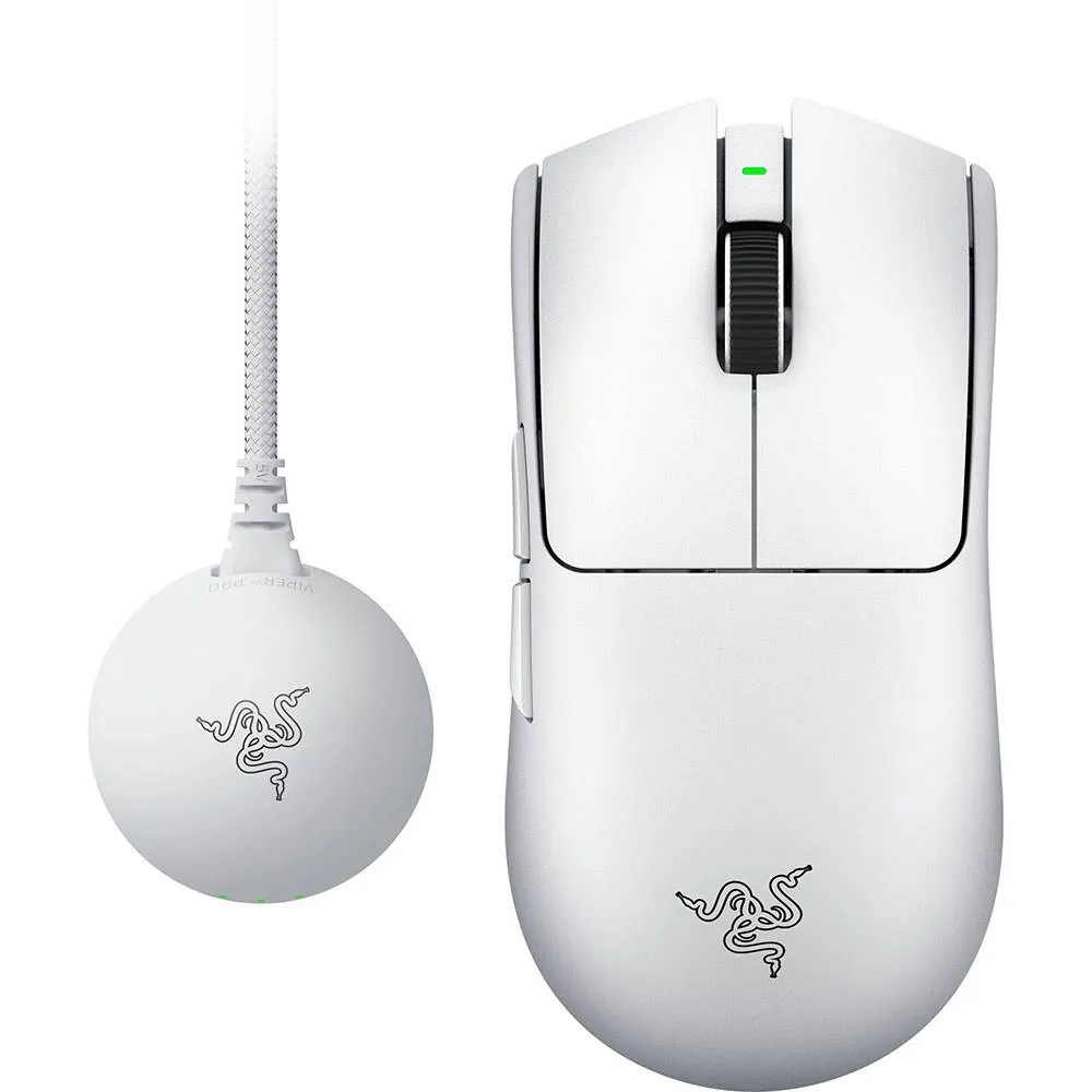 Mouse Gamer Inalámbrico Razer Viper V4 Pro, Sensor Focus Pro 50K, 6 Botones Programables, Blanco 6