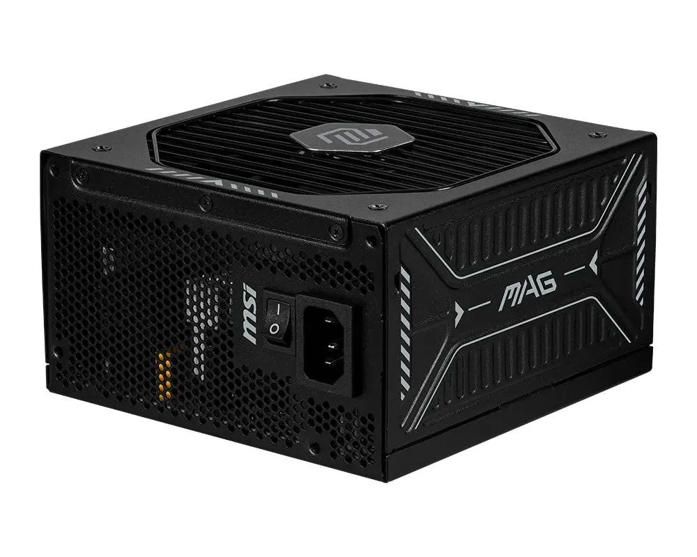 Fuente de Poder MSI MAG A1000GLS PCIE5, Full Modular, Conector 12V-6x2, Certificada 80 PLUS GOLD 3