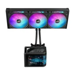 Refrigeración Líquida ASUS ROG Ryuo IV SLC 360 ARGB AIO 360mm, ARGB, Display AMOLED 9
