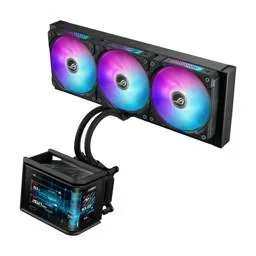 Refrigeración Líquida ASUS ROG Ryuo IV SLC 360 ARGB AIO 360mm, ARGB, Display AMOLED 8
