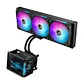 Refrigeración Líquida ASUS ROG Ryuo IV SLC 360 ARGB AIO 360mm, ARGB, Display AMOLED - Miniatura 8
