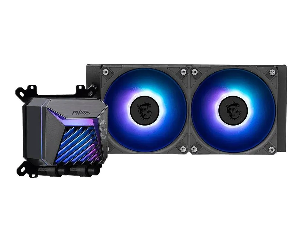 Refrigeración Líquida MSI MAG CORELIQUID A15 240, 240mm, Intel y AMD, Negro 2