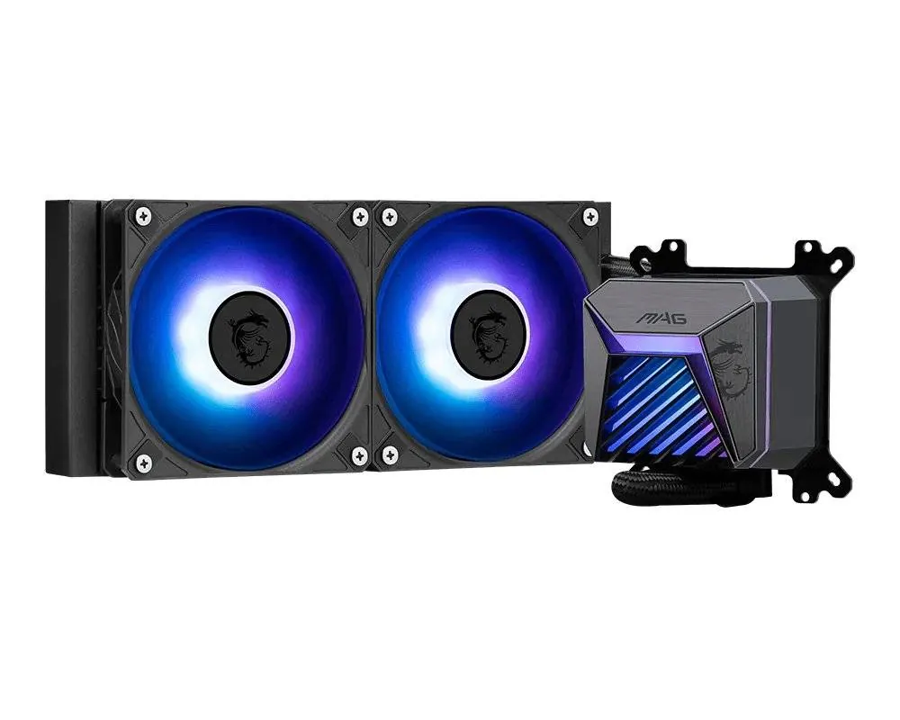Refrigeración Líquida MSI MAG CORELIQUID A15 240, 240mm, Intel y AMD, Negro 4