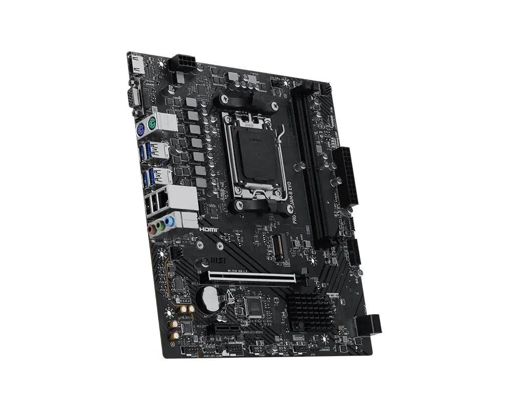 Placa Madre MSI PRO A620AM-B EVO, Socket AM5, 2x DDR5, 1x M.2, 2.5GbE, m-ATX 3