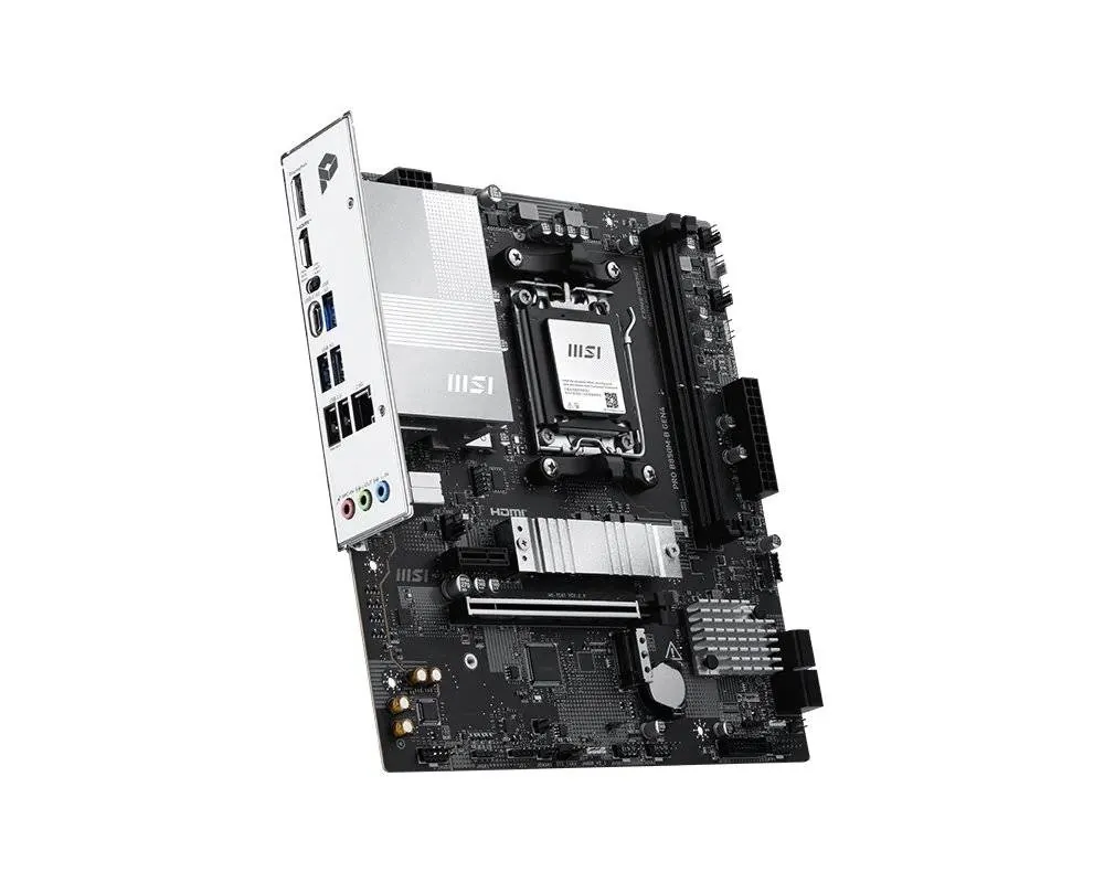 Placa Madre MSI PRO B850M-B GEN4, Socket AM5, 2x DDR5, 2x M.2, PCIe 4.0, 2.5GbE 4