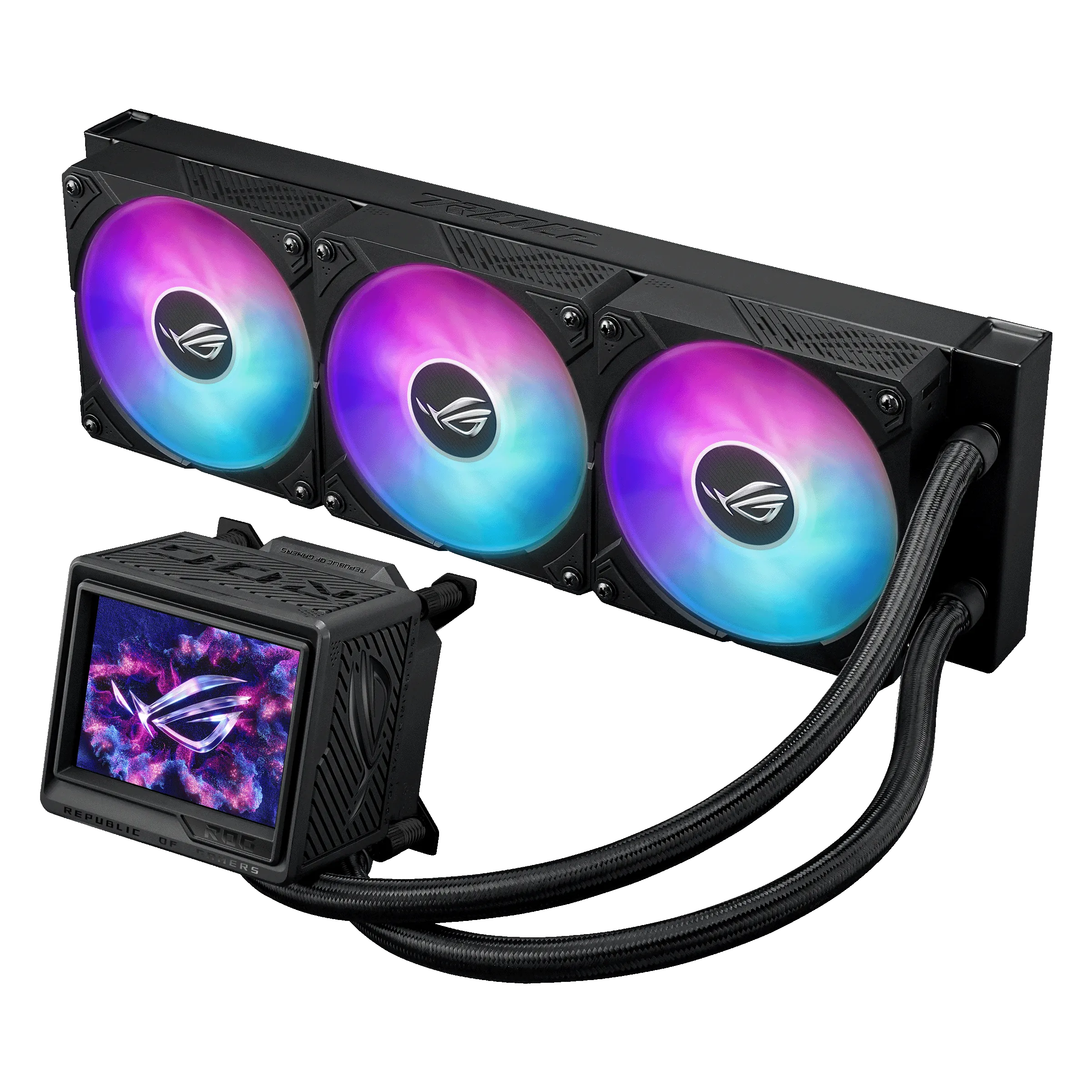 Refrigeración Líquida ASUS ROG Ryujin III 360 ARGB Extreme, 360mm, Pantalla LCD, Intel/AMD 3