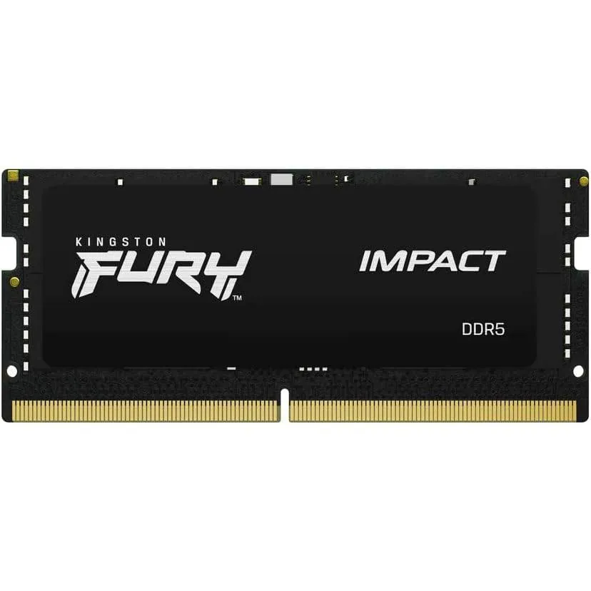Memoria RAM para Notebook Kingston Fury DDR5, 16GB 6400MT/s, CL38, SODIMM 2