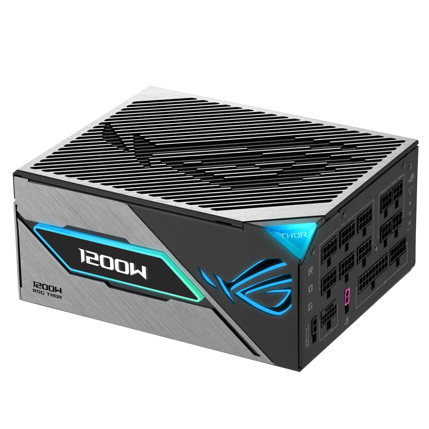 Fuente de Poder ASUS ROG Thor 1200W Platinum III, Pantalla OLED, Full Modular, ATX 3.1, Aura Sync 2