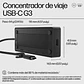 Adaptador HP USB-C Travel Hub G3 86S97UT 5 Puertos HDMI 4K 10Gbps - Miniatura 6