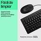 Teclado y Mouse HP 225 Wired Combo USB con Tecla Copilot para Oficina - Miniatura 9