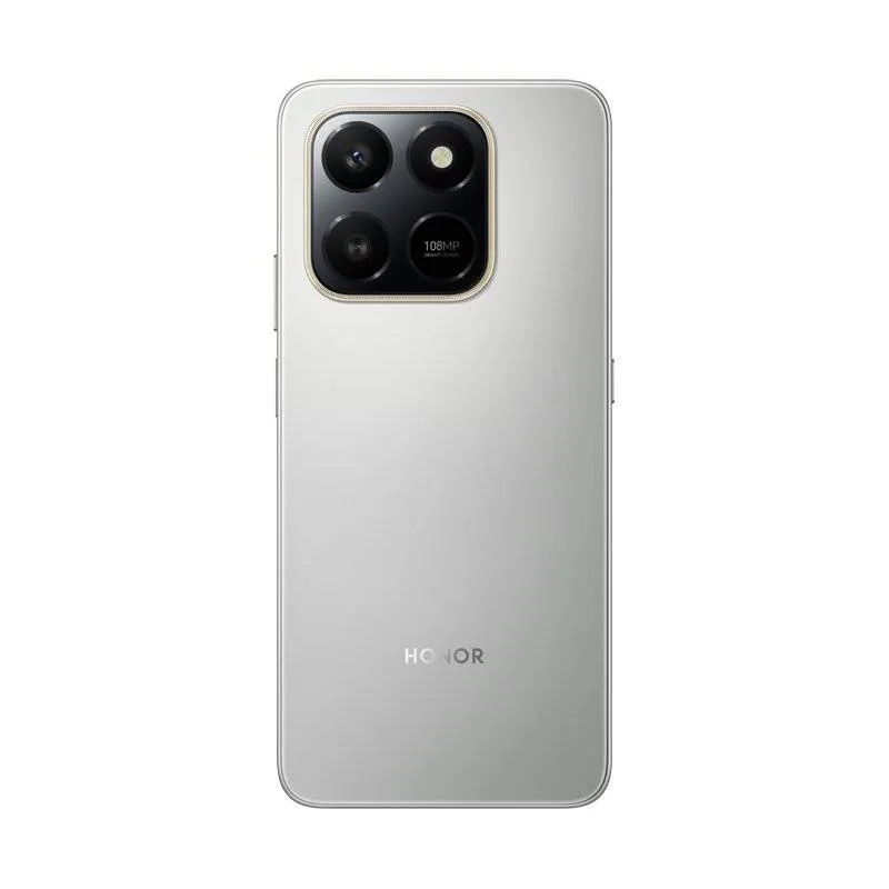 Smartphone HONOR X7d 4G 8GB 256GB Cámara 108MP Pantalla 120Hz Batería 6500mAh Uso Intensivo 3