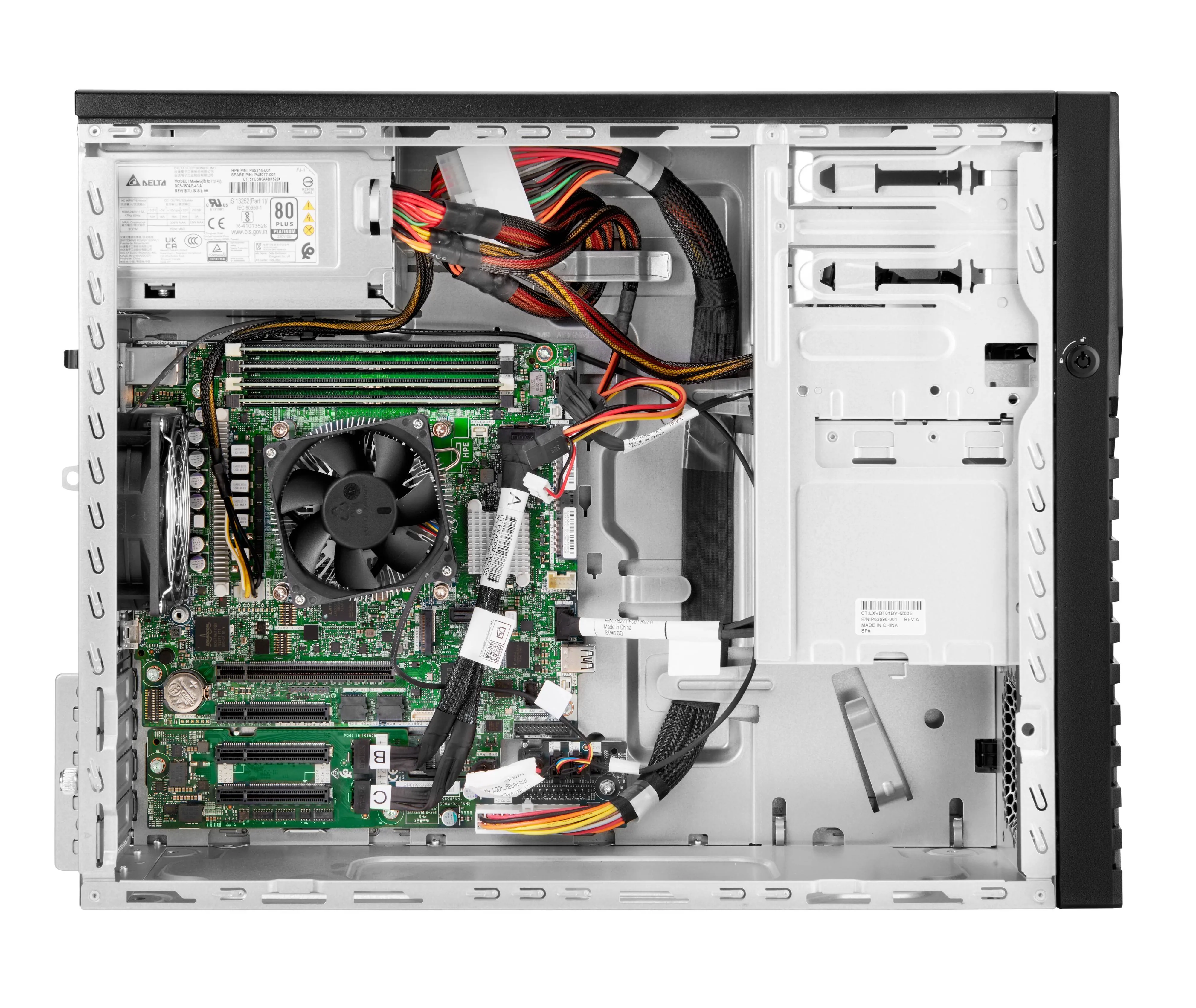 Servidor HPE ProLiant ML30 Gen11 Torre 4U, Intel Xeon 6325P, 32GB DDR5 RAM, 2x1TB SATA, 350W ATX 4