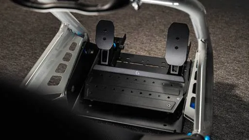 Pedales Logitech G RS para Sim Racing con Freno Load Cell 75 kg y Acelerador Hall Effect 3