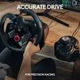 Bundle Logitech G29 G Driving Force, Volante + Palanca + Pedales, Indicadores Led,  PS5, PS4, y PC 3
